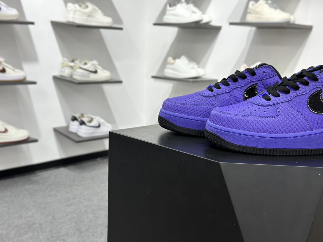 220 Nike Air Force 1 Low 07 x Bobe Bryant 黑紫 II7062-500