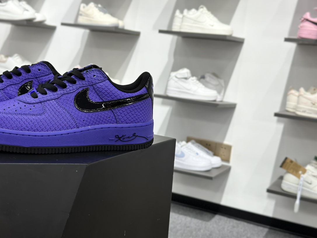 220 Nike Air Force 1 Low 07 x Bobe Bryant 黑紫 II7062-500