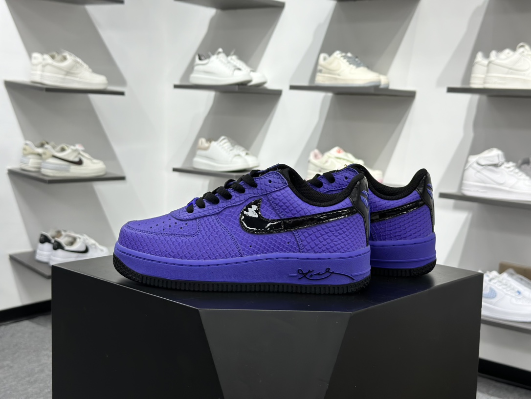 220 Nike Air Force 1 Low 07 x Bobe Bryant 黑紫 II7062-500