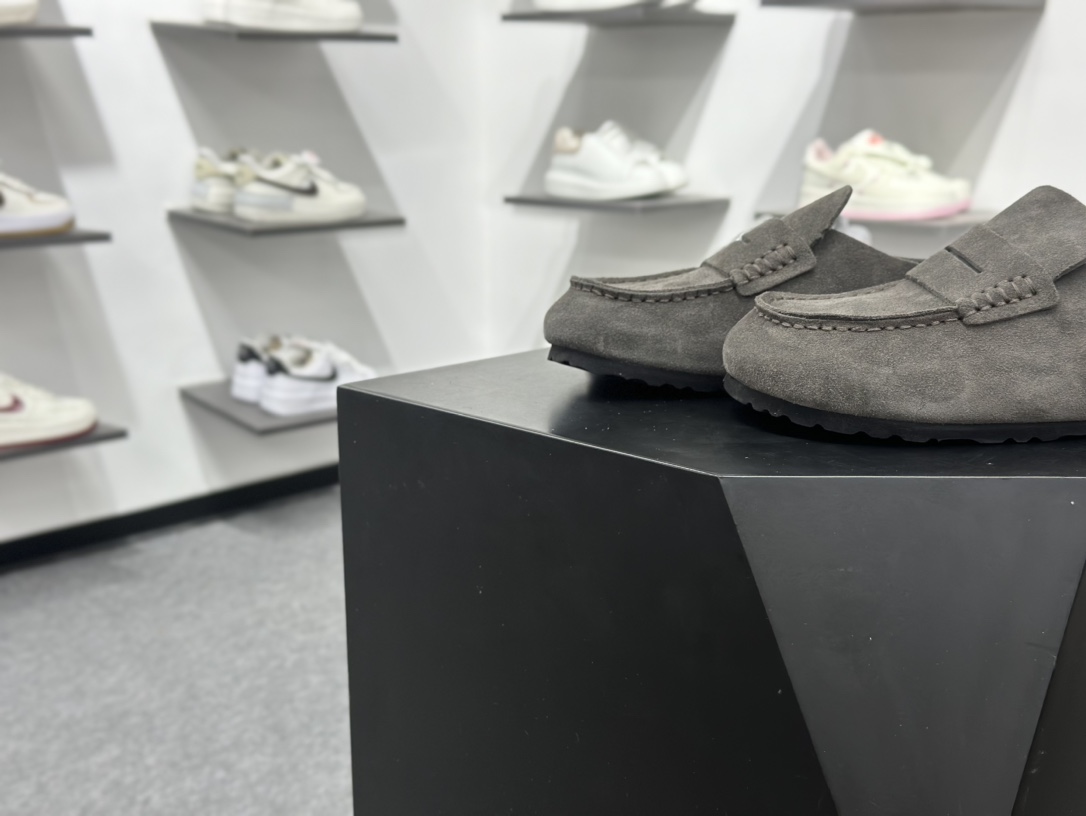 200 BK版Birkenstock 博肯反绒一脚蹬系列 0250901