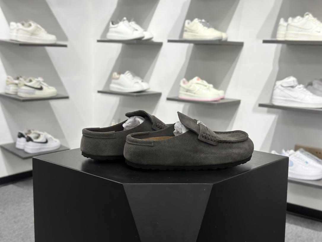 200 BK版Birkenstock 博肯反绒一脚蹬系列 0250901