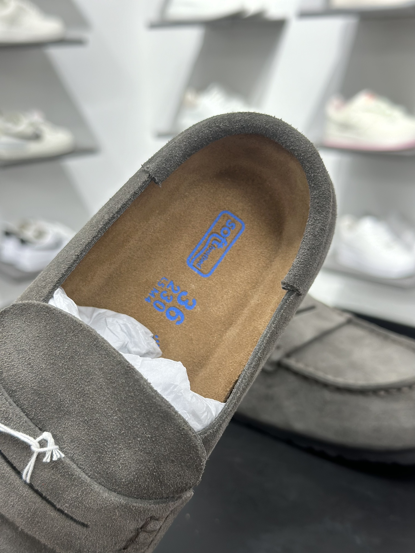 200 BK版Birkenstock 博肯反绒一脚蹬系列 0250901