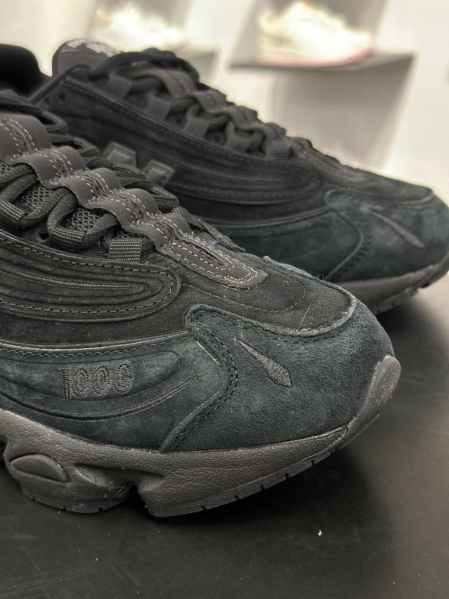 240 New Balance 1000系列 复古老爹风低帮休闲运动跑步鞋 M1000LA