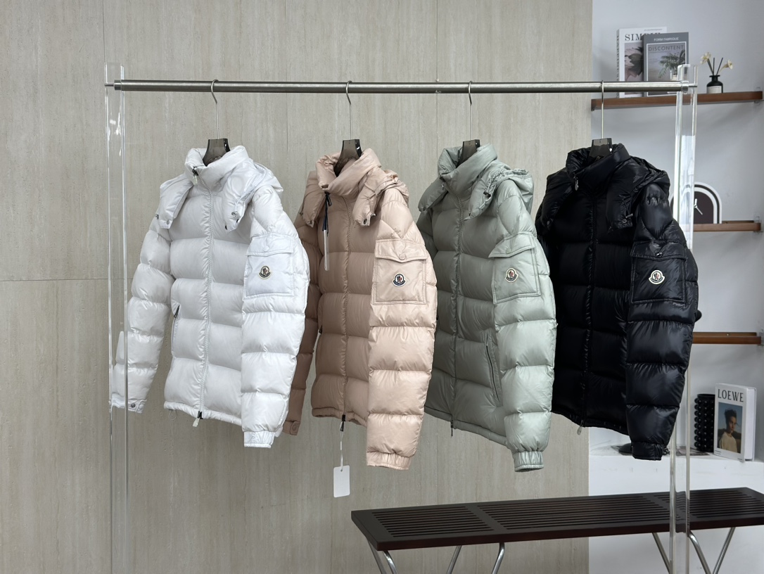 Moncler Short Maya Down Jacket: Warm, Functional, and Stylish Outerwear 3 i1759476898 1916 2