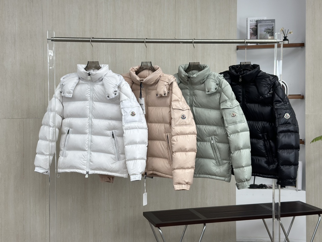 Moncler Short Maya Down Jacket: Warm, Functional, and Stylish Outerwear 2 i1759476898 9037 1