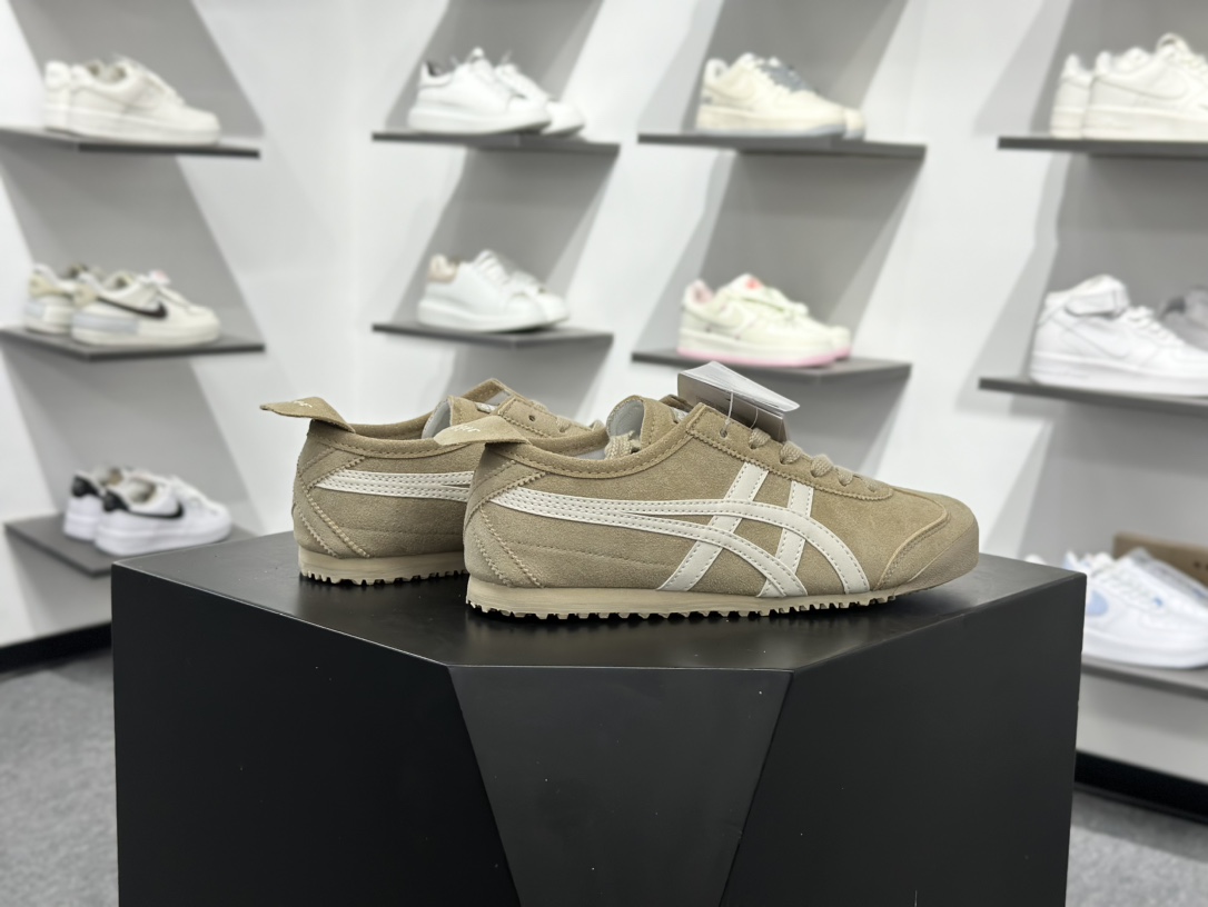 160 Asics Onitsuka Tiger MEXICO 66 亚瑟士鬼冢虎复古经典板鞋 1183C520-201