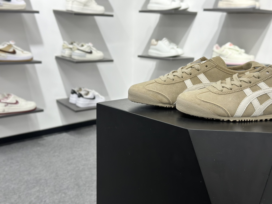 160 Asics Onitsuka Tiger MEXICO 66 亚瑟士鬼冢虎复古经典板鞋 1183C520-201