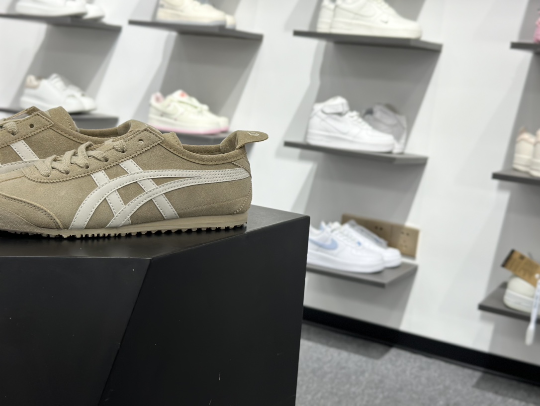 160 Asics Onitsuka Tiger MEXICO 66 亚瑟士鬼冢虎复古经典板鞋 1183C520-201