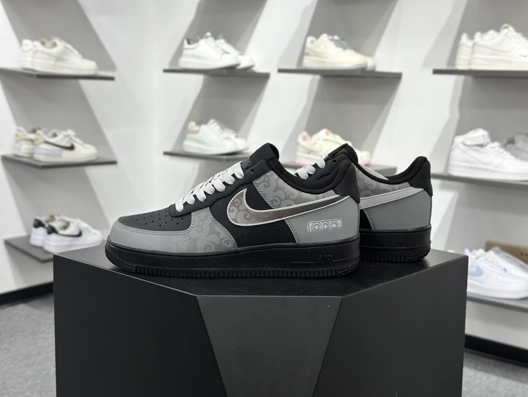 260 Nike Air Force 1 Low 07 WET 影月巡 黑灰 ZH0316-108-Chinese UA Cheap High Quatity Brand Clothes Bags handbags Sneakers wholesale wholesaler seller from China Factory suppliers Fashion Clothing Shoes best Quality Beautiful Price 260 Nike Air Force 1 Low 07 WET 影月巡 黑灰 ZH0316-108