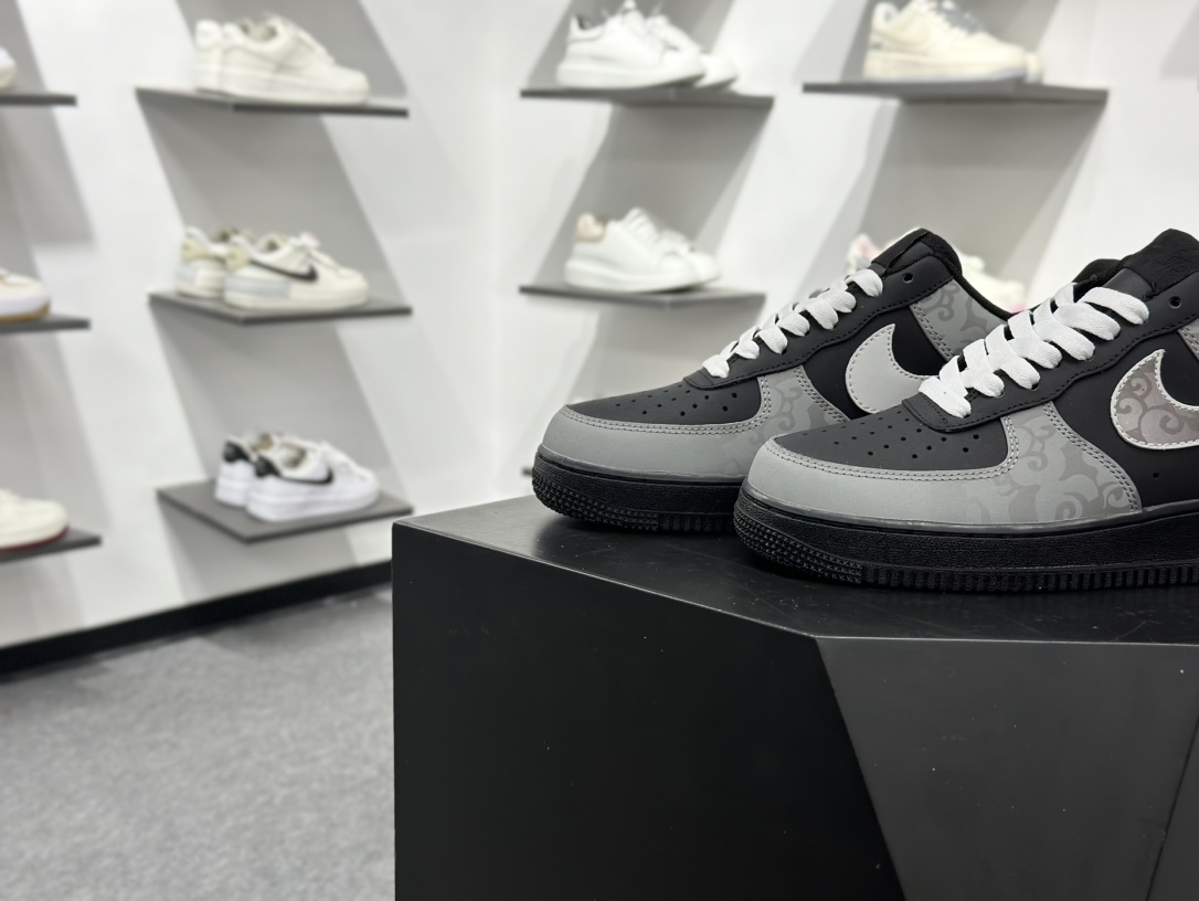 260 Nike Air Force 1 Low 07 WET 影月巡 黑灰 ZH0316-108-Chinese UA Cheap High Quatity Brand Clothes Bags handbags Sneakers wholesale wholesaler seller from China Factory suppliers Fashion Clothing Shoes best Quality Beautiful Price 260 Nike Air Force 1 Low 07 WET 影月巡 黑灰 ZH0316-108