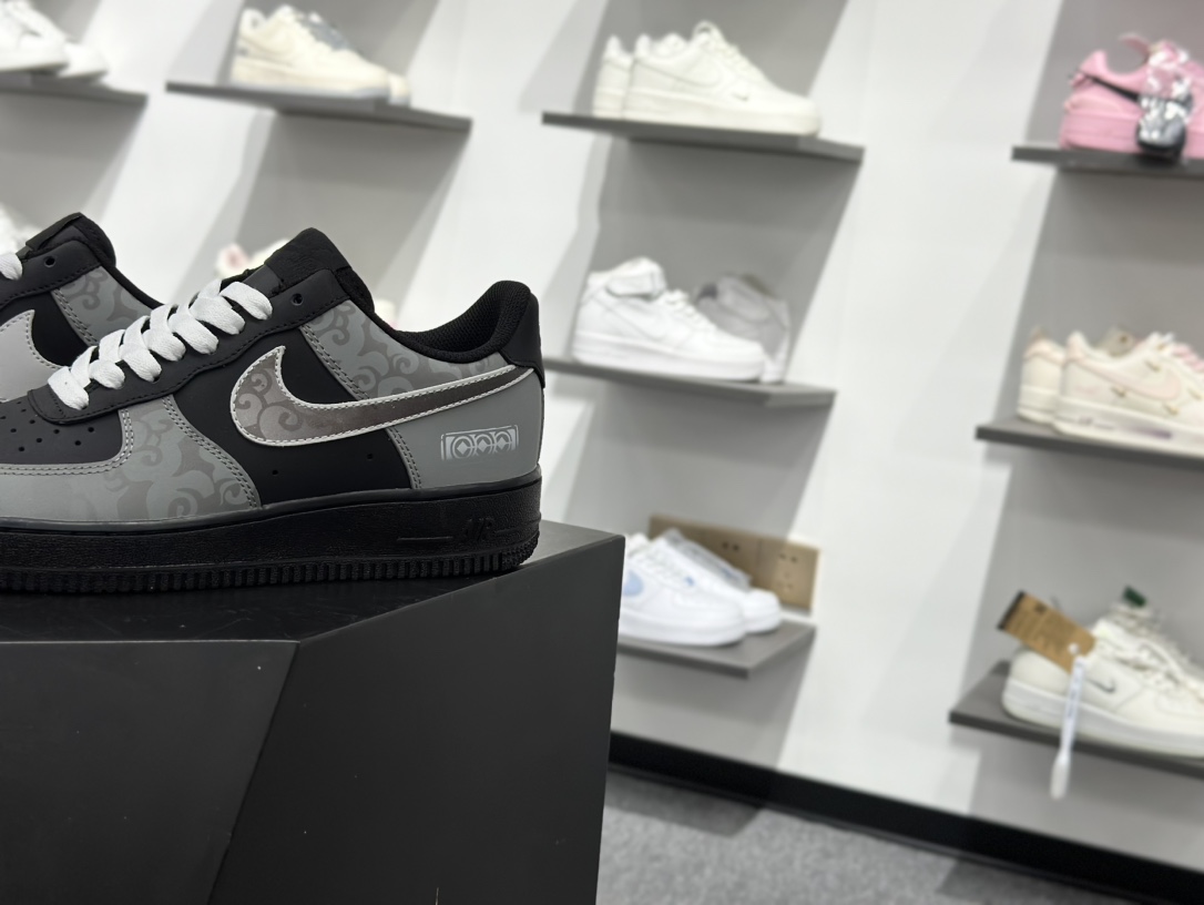 260 Nike Air Force 1 Low 07 WET 影月巡 黑灰 ZH0316-108-Chinese UA Cheap High Quatity Brand Clothes Bags handbags Sneakers wholesale wholesaler seller from China Factory suppliers Fashion Clothing Shoes best Quality Beautiful Price 260 Nike Air Force 1 Low 07 WET 影月巡 黑灰 ZH0316-108