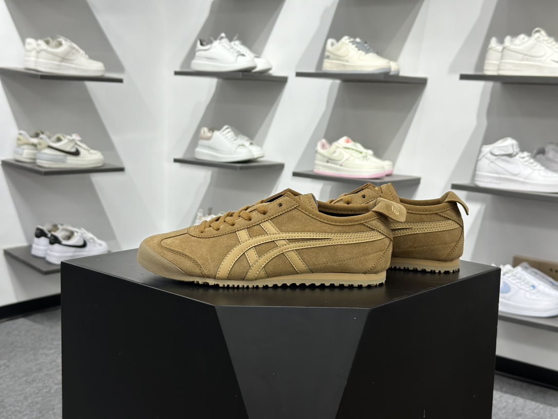 160 Asics Onitsuka Tiger MEXICO 66 亚瑟士鬼冢虎复古经典板鞋 1183C520-201