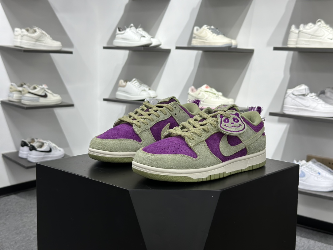 200 NIKE SB Dunk Low 绿紫 IB2990-500