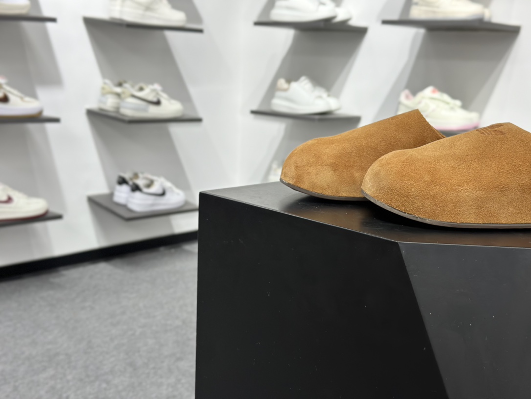 200 AD Originals Adimule 舒适百搭 防磨包头一脚蹬拖鞋