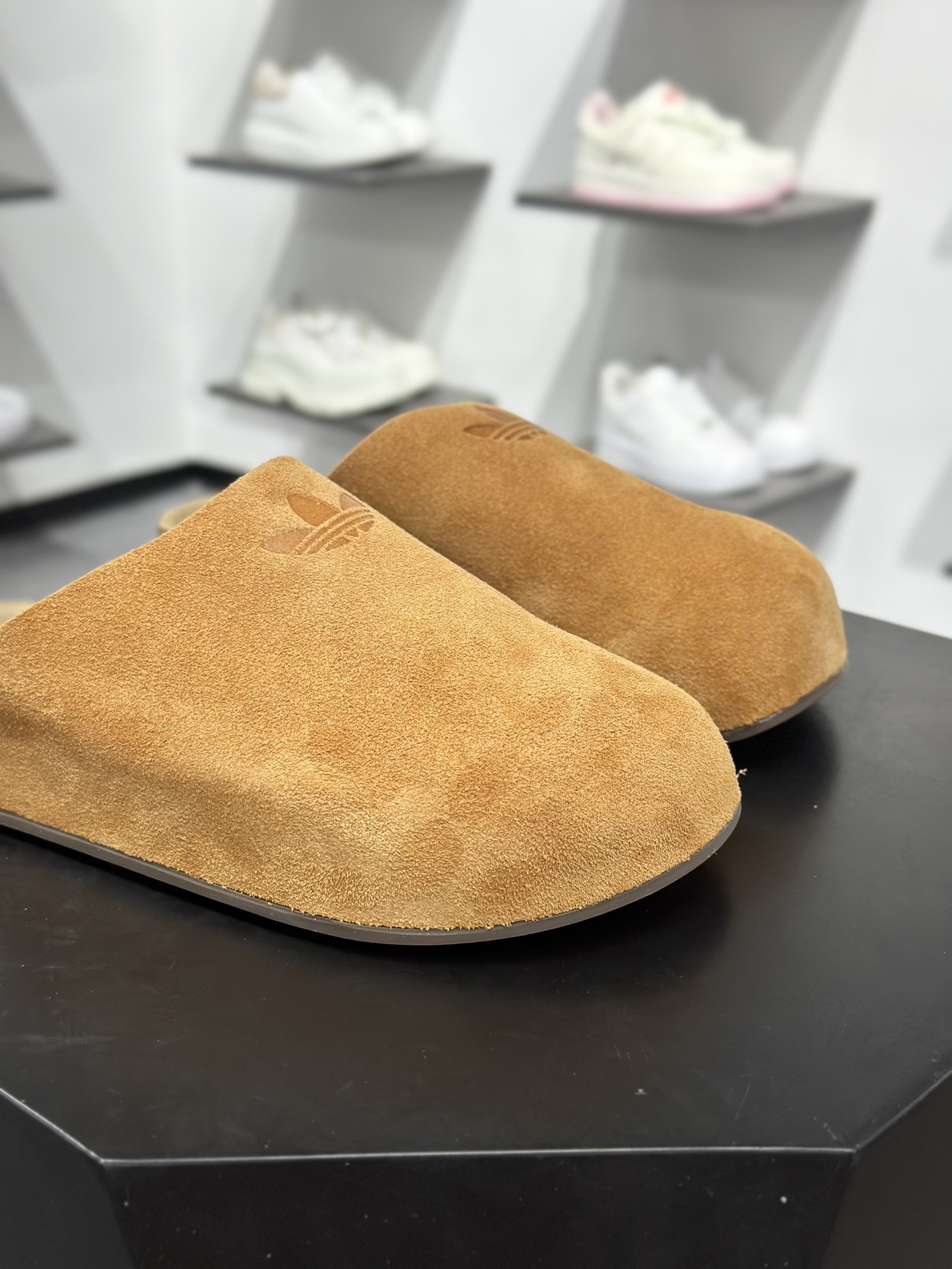 200 AD Originals Adimule 舒适百搭 防磨包头一脚蹬拖鞋