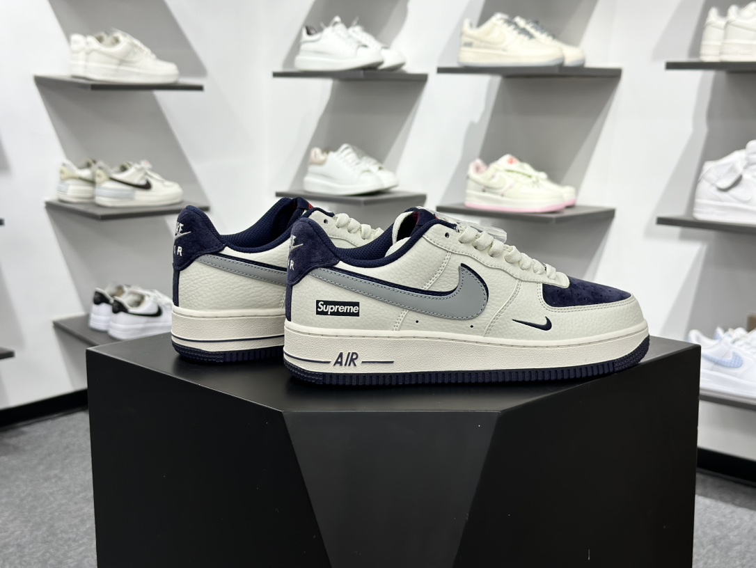 260 Nike Air Force 1 Low 07 x GIVENCHY 灰白小勾 KX2532-505