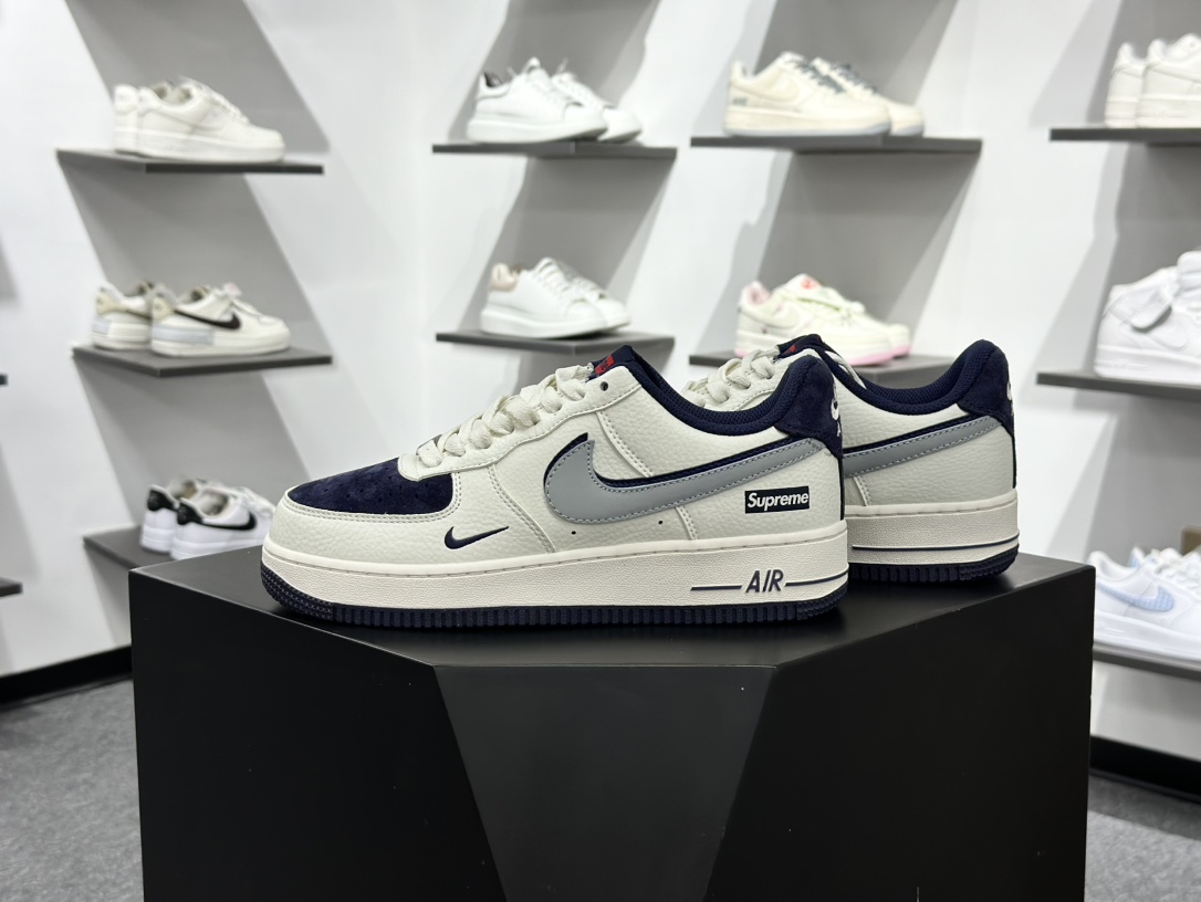 260 Nike Air Force 1 Low 07 x GIVENCHY 灰白小勾 KX2532-505