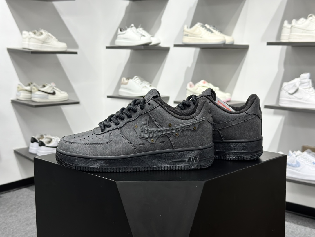 Air Force 1 Low 复古做旧灰黑 IH4965-254