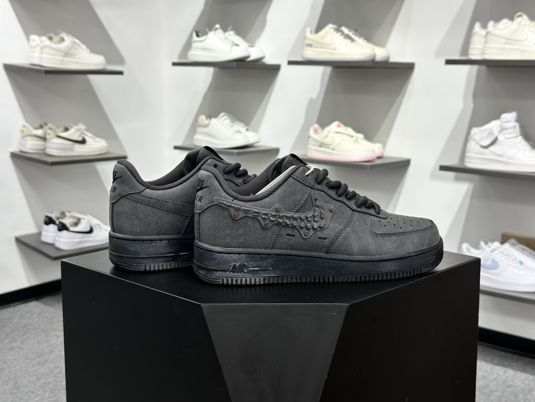 Air Force 1 Low 复古做旧灰黑 IH4965-254