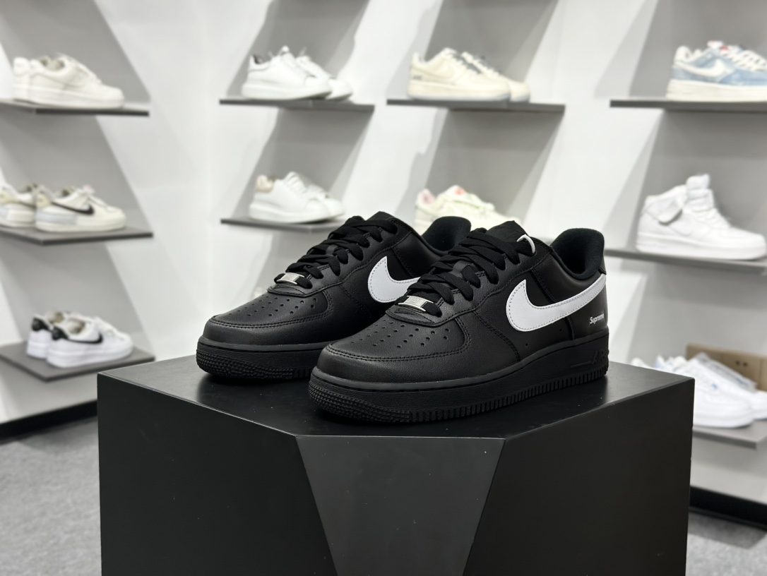 Nike Air Force 1‘07 Low 黑银武士 空军一号低帮休闲板鞋 ZH0316-125