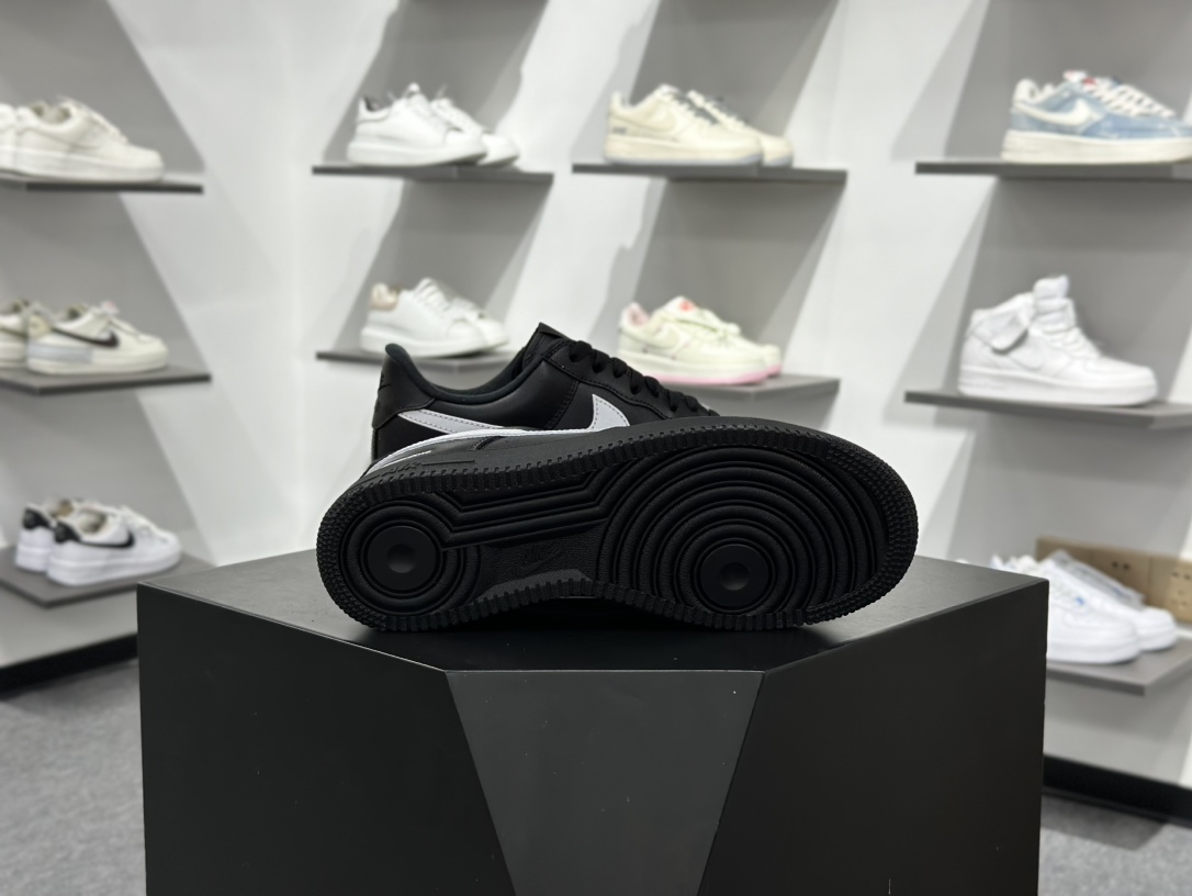 Nike Air Force 1‘07 Low 黑银武士 空军一号低帮休闲板鞋 ZH0316-125