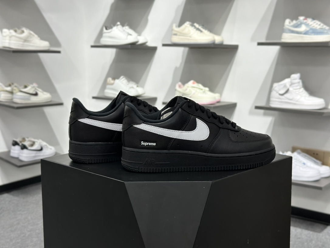 Nike Air Force 1‘07 Low 黑银武士 空军一号低帮休闲板鞋 ZH0316-125
