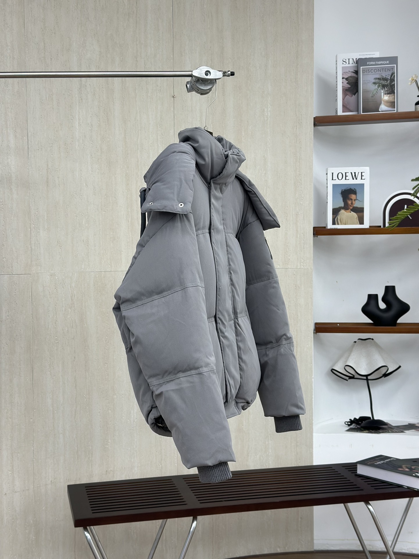 AMI Heart Logo Padded Down Jacket, Lightweight and Warm Outerwear 4 i1760865915 4624 2