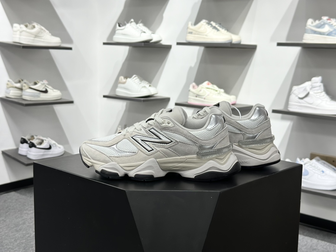 New Balance NB9060系列 复古休闲运动慢跑鞋 U9060JRB
