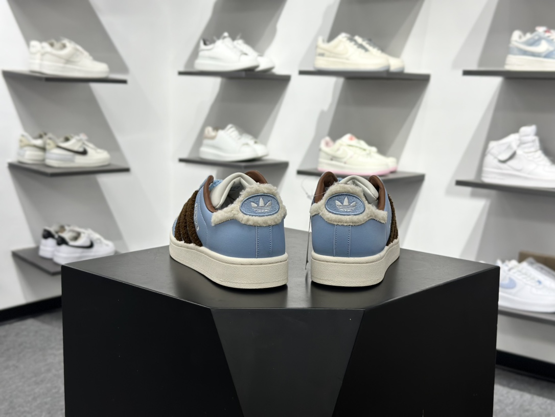 Adidas Originals Super 蓝棕 JR6987