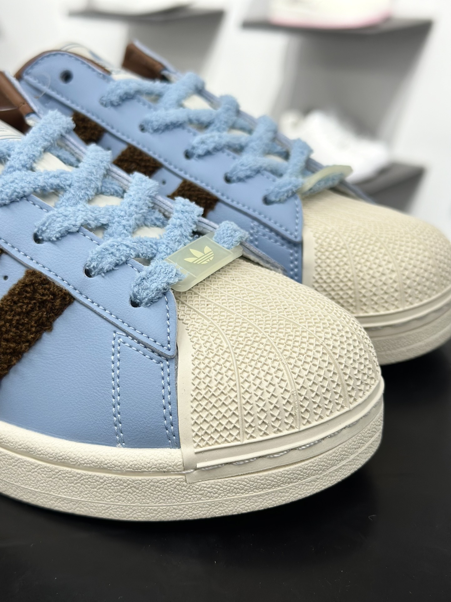 Adidas Originals Super 蓝棕 JR6987