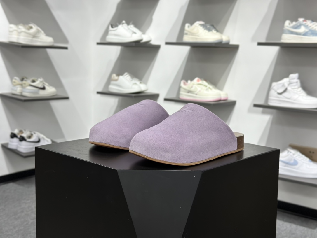 adidas originals Adimule 勃肯系 防磨防滑包头拖鞋 懒人福音就是阿迪的穆勒鞋 JP8732