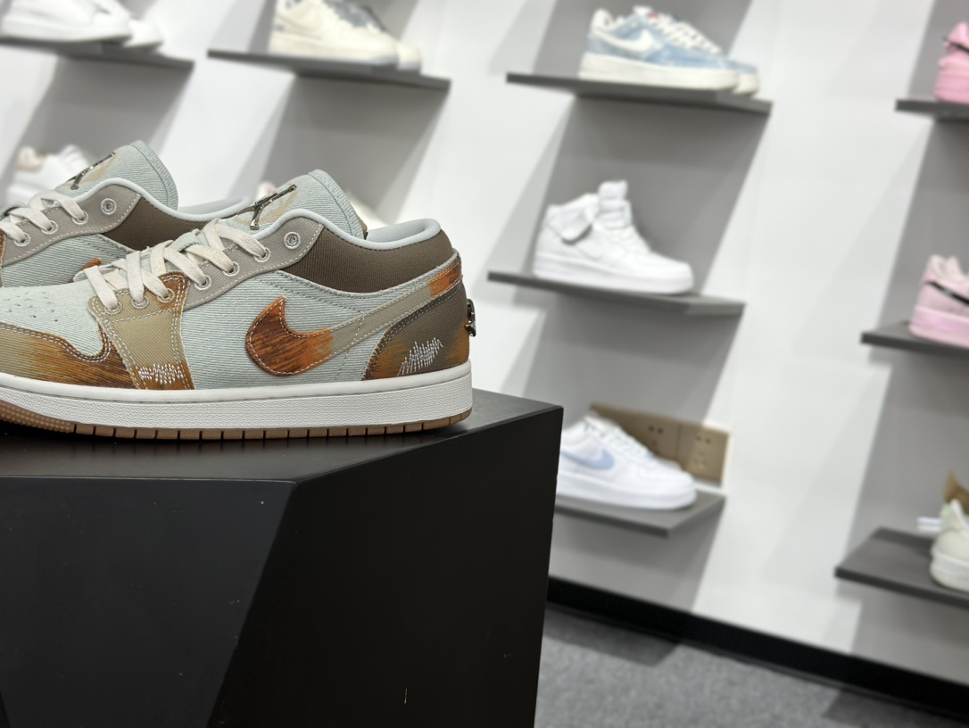 200 Air Jordan 1 Retro Low SE 蓝棕 IM6664-991