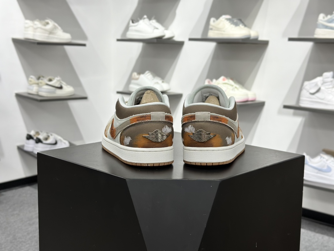 200 Air Jordan 1 Retro Low SE 蓝棕 IM6664-991