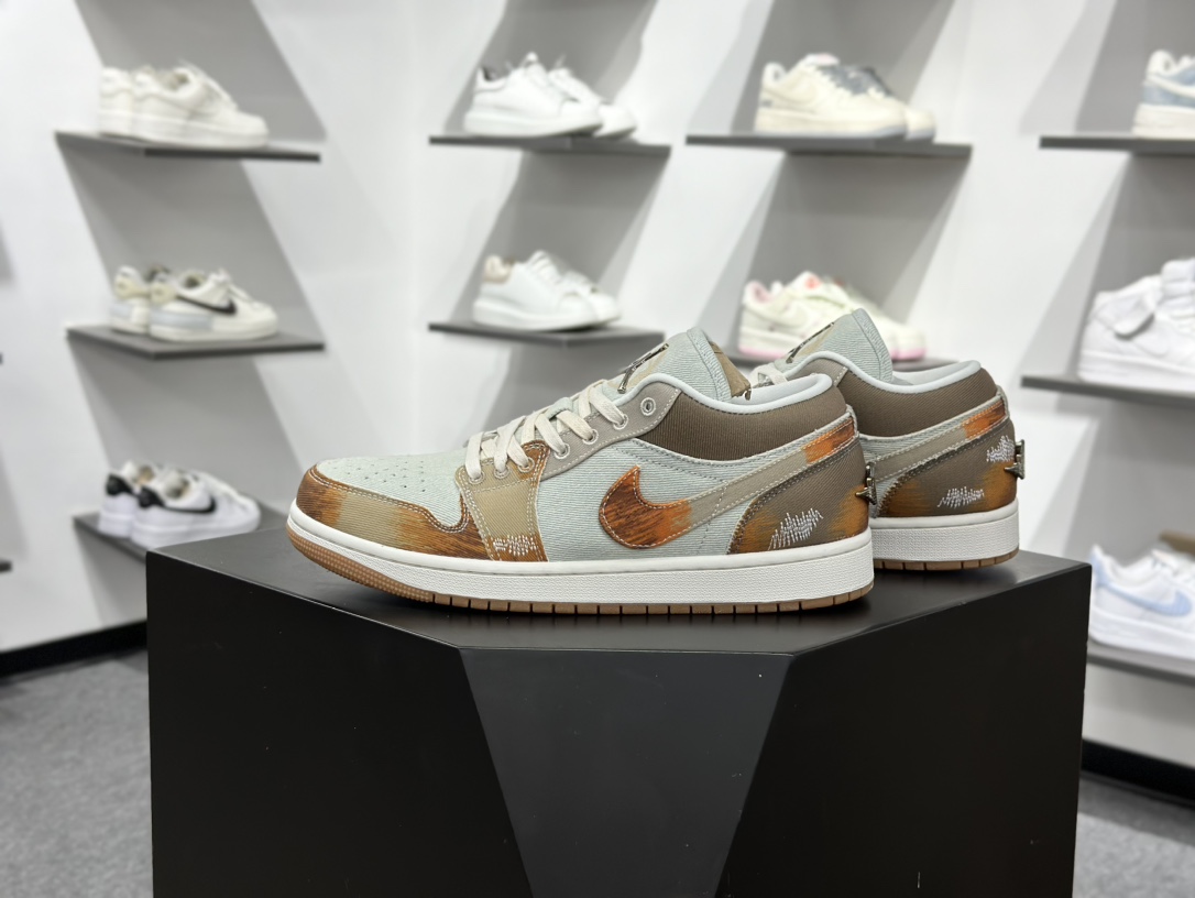 200 Air Jordan 1 Retro Low SE 蓝棕 IM6664-991