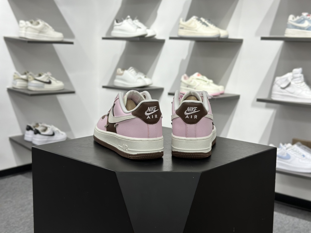 200 Air Force 1 '07 Low 粉棕四小钩 IO7595-211