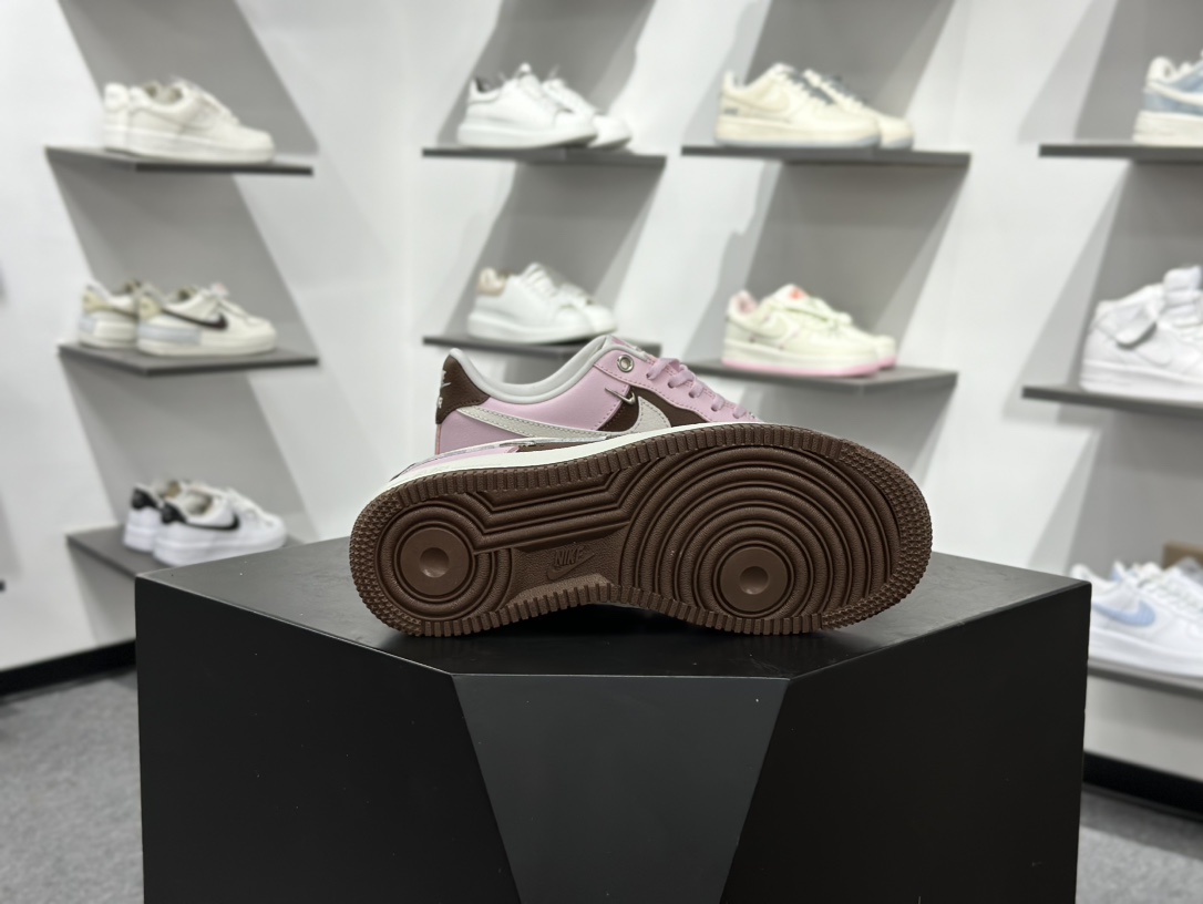 200 Air Force 1 '07 Low 粉棕四小钩 IO7595-211