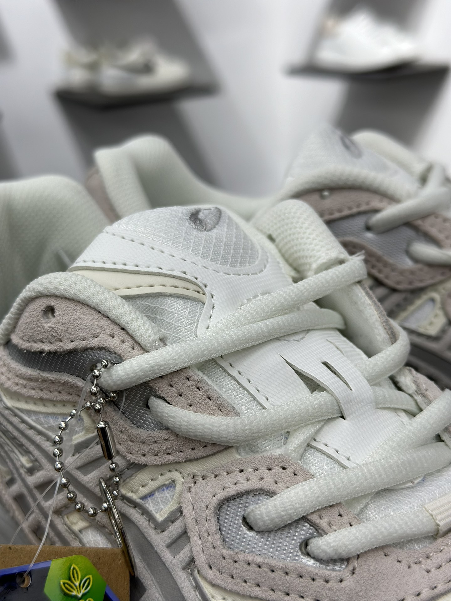 200 Asics Gel-N 复古单品 浅灰 亚瑟士新款厚底街头运动休闲鞋 1203A739-100