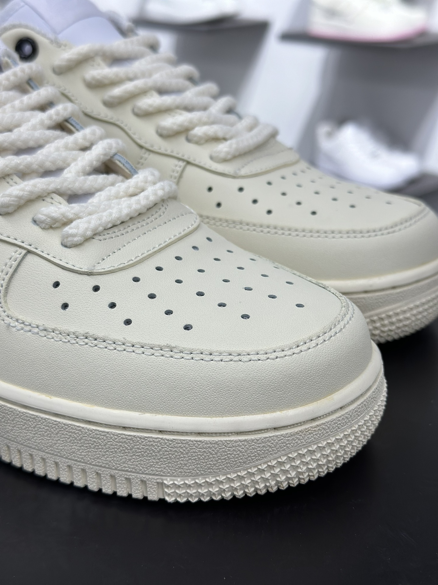 220 Nike Air Force 1 Low 07 佩斯利 皮革 WS 浸染涂鸦 米白 DD8959-100
