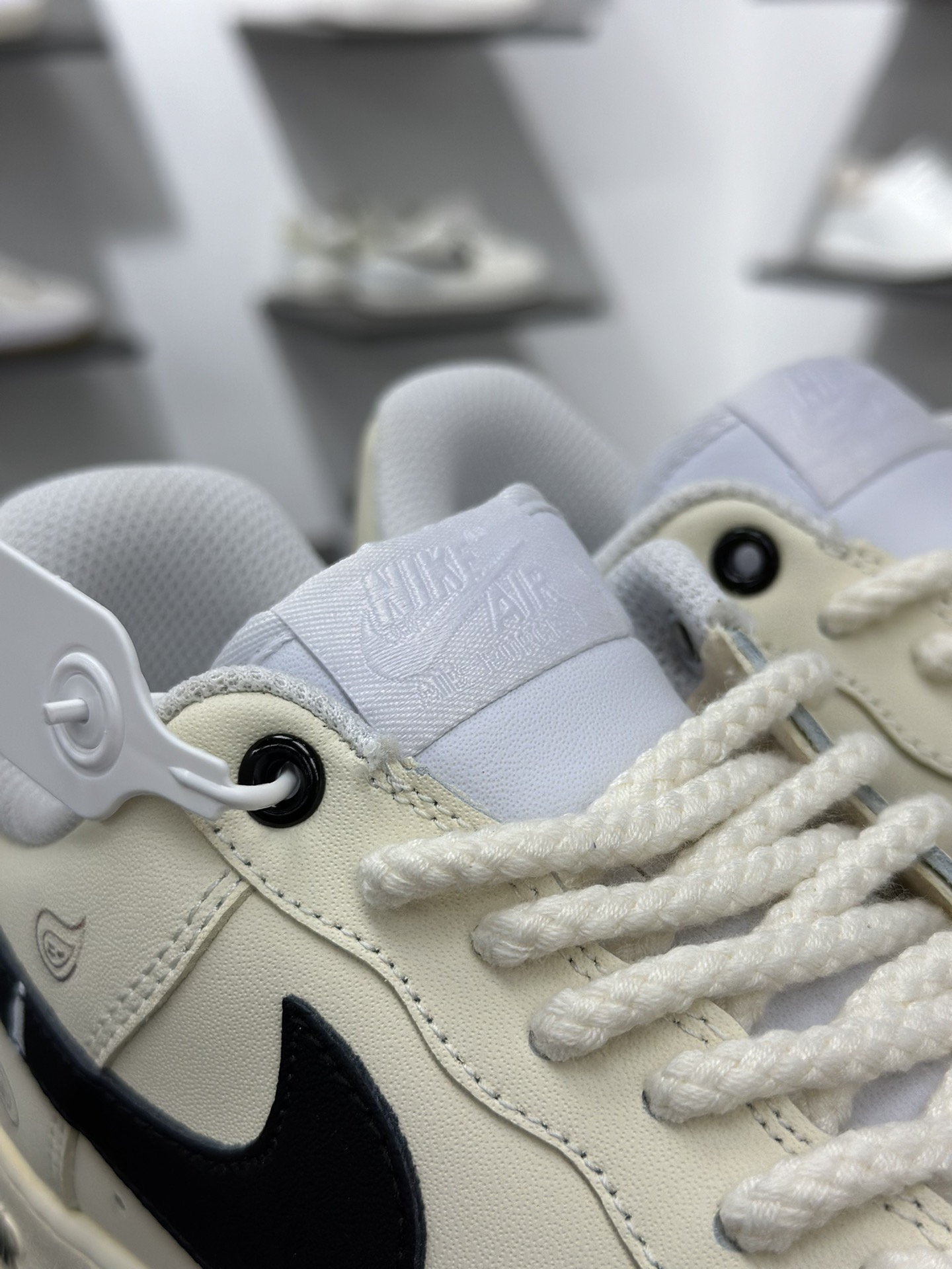 220 Nike Air Force 1 Low 07 佩斯利 皮革 WS 浸染涂鸦 米白 DD8959-100