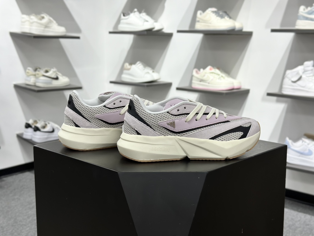 200 Ad LIGHTBLAZE 紫黑 耐磨减震专业跑步鞋 JQ9971