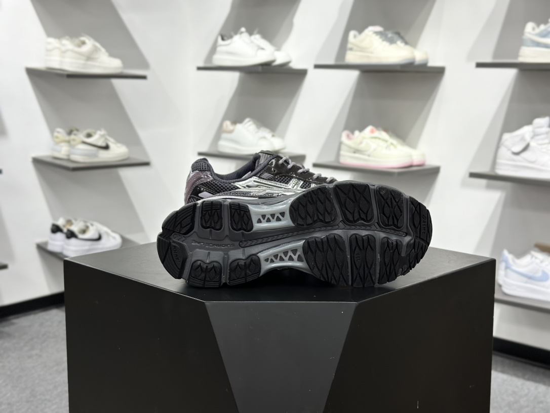 200 kith x Asics Gel-Kayano 12.1 黑银 联名亚瑟士百搭休闲运动慢跑鞋 1203A930-020