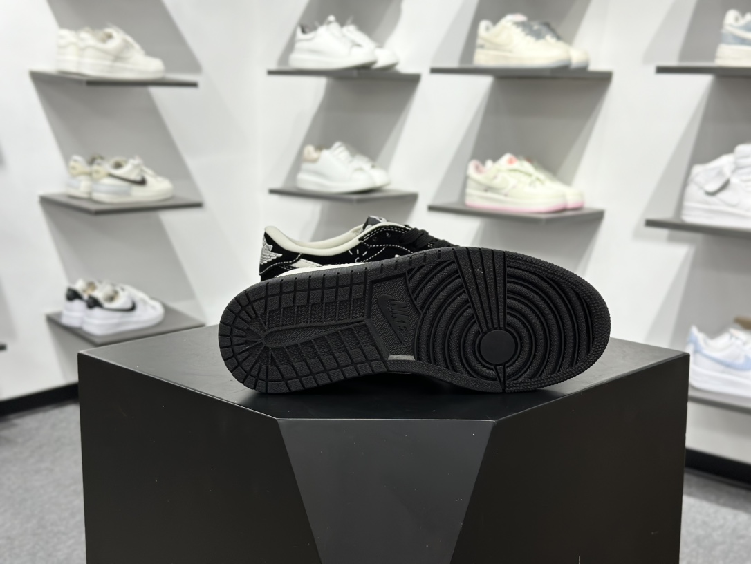 280 TS x Air Jordan x DIOR AJ1 Low 倒钩低帮迪奥联名-黑白 LD2025-036