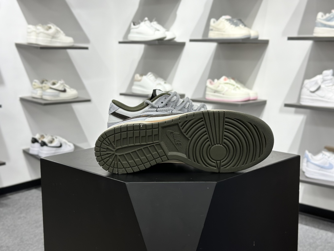 280 Nike SB Dunk Low 解构绑带 黄白灰 HF5441-105