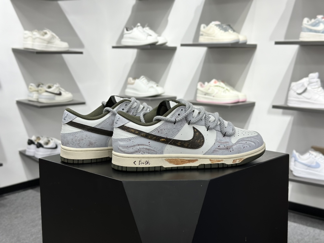 280 Nike SB Dunk Low 解构绑带 黄白灰 HF5441-105