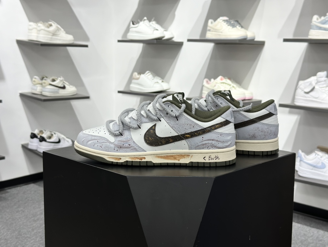 280 Nike SB Dunk Low 解构绑带 黄白灰 HF5441-105