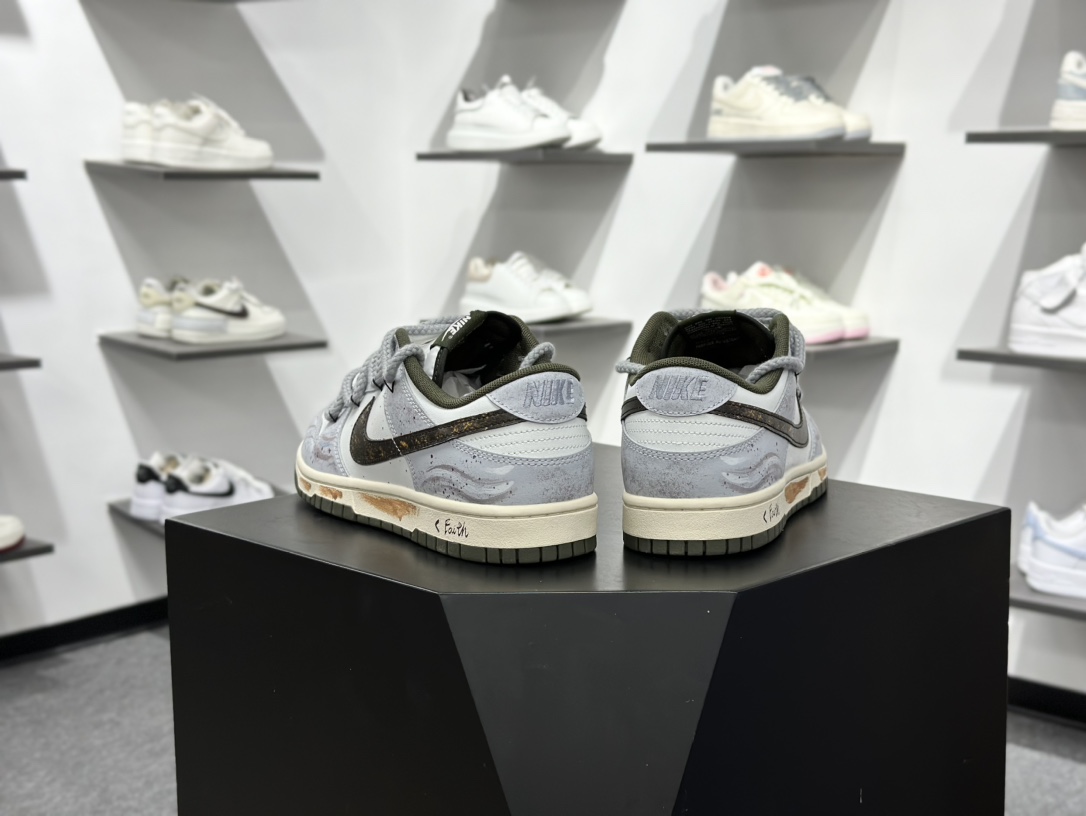 280 Nike SB Dunk Low 解构绑带 黄白灰 HF5441-105