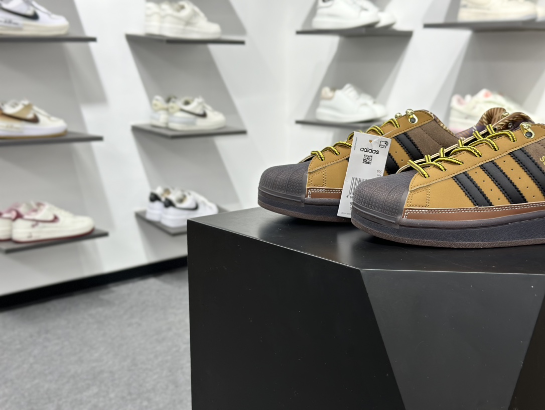 160 Adidas Originals Super II全新配色 贝壳头休闲板鞋 JR6990