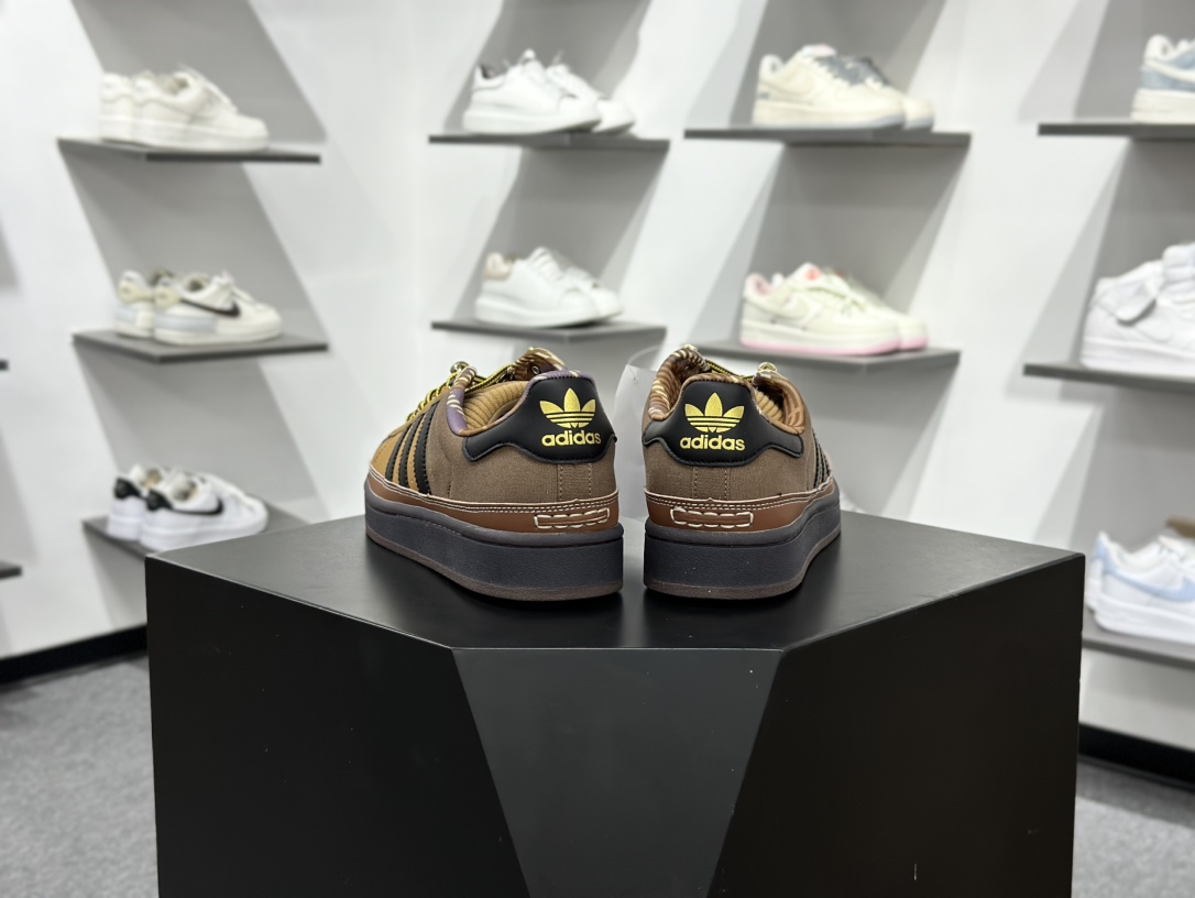 160 Adidas Originals Super II全新配色 贝壳头休闲板鞋 JR6990