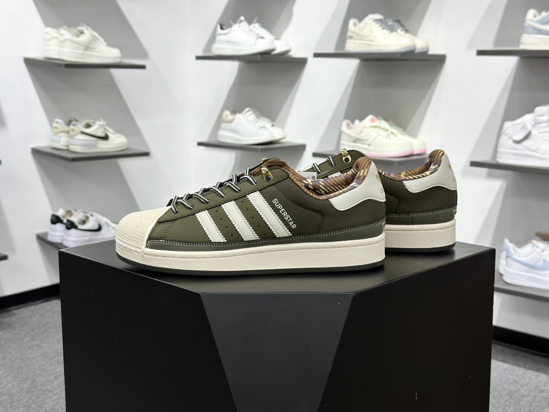 160 Adidas Originals Super II全新配色 贝壳头休闲板鞋 JR6991
