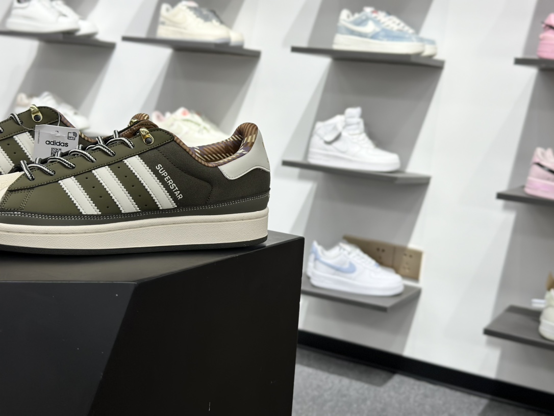 160 Adidas Originals Super II全新配色 贝壳头休闲板鞋 JR6991